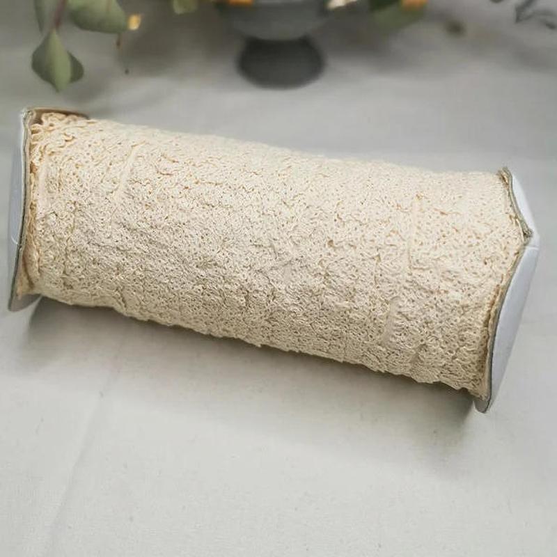 5Yards Elastic Cotton Thread Lace Beige Hollow Sewing Ribbon