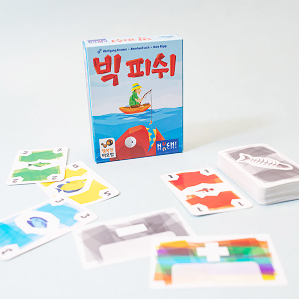 Happy Baobab Big Fish Card Game: Family Strategy