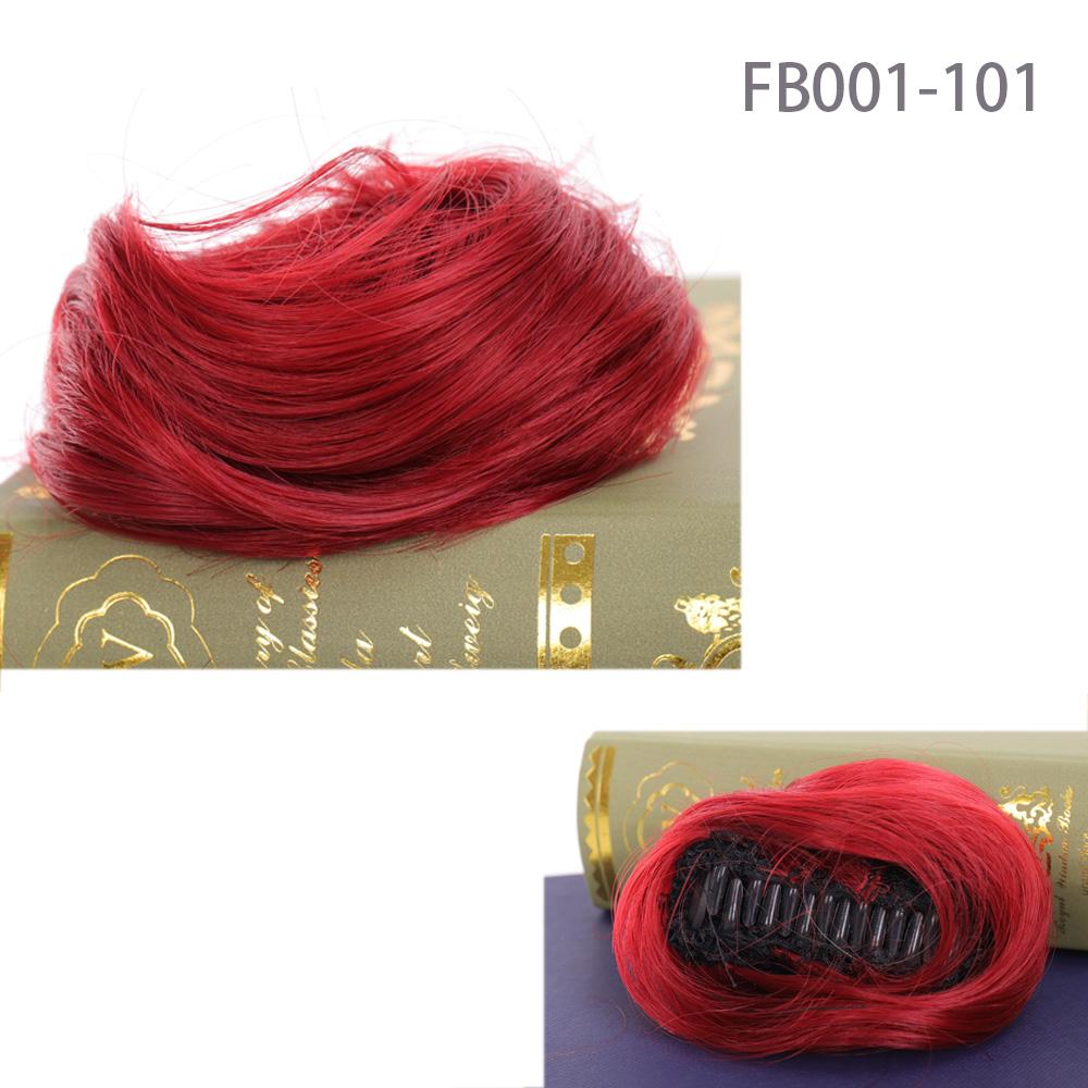 Bybrana Ladies Wear Clip-On Hair To Groom Their Hair Every Day. Natural Synthetic Hair
