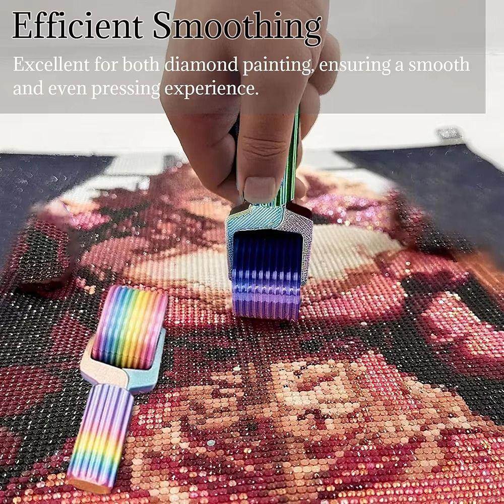 2Pcs DIY  Painting Roller Colorful  Painting Tool   Embroidery