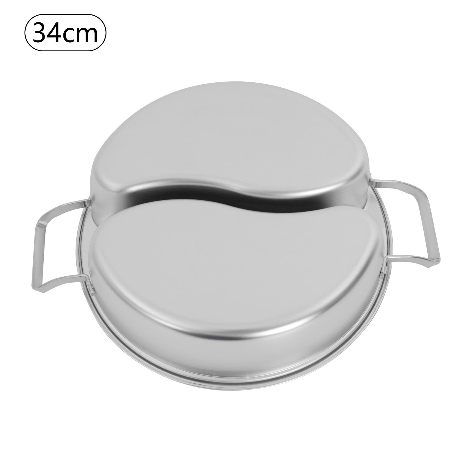 

Double-flavor Hot Pot, Hot Pot with Divider, Hot Pot with Clear Lid United States