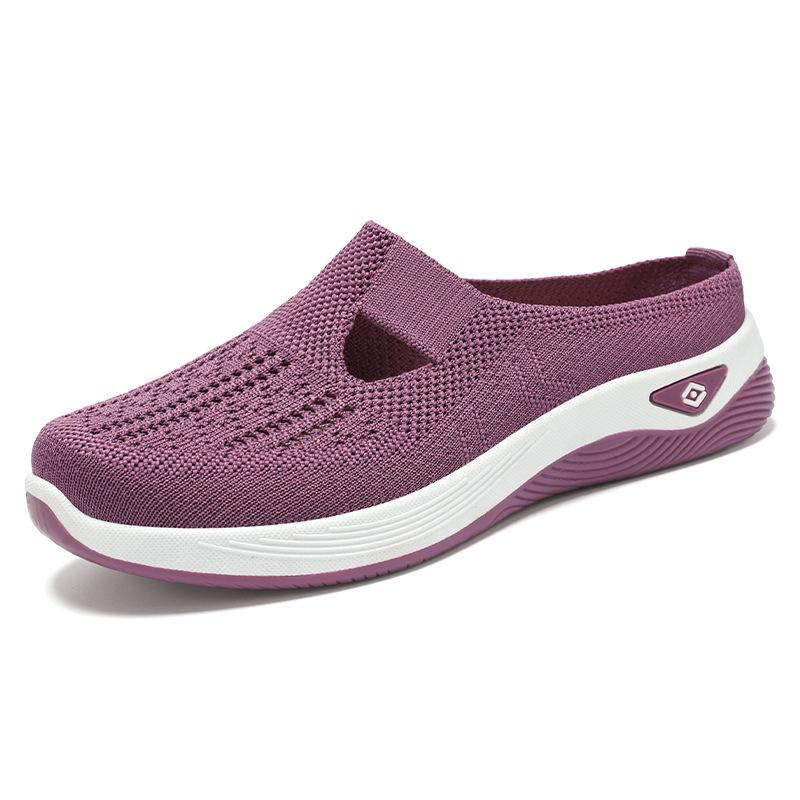 Women's Summer Breathable Slip-On Closed-Toe Casual Shoes