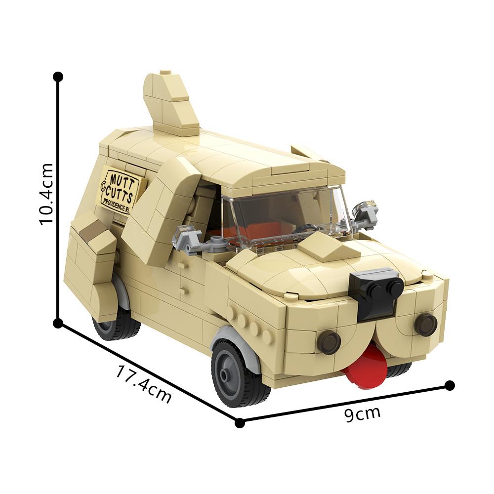 Non-Toxic Gobricks Moc Dumb And Dumber Car Building Blocks Bricks Toys Gift