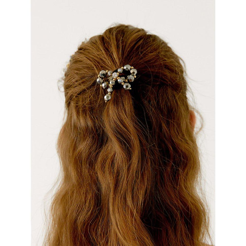 

Ribbon Bead Ponytail Lfpt0760 black