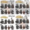 Kt1033 Magic Lord Mini Figure Series Powerful Orc Xp254-261 Children's Educational Building Toy