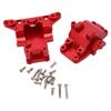 Front Rear Gearbox Housing Universal Aluminum Alloy RC Car Gearbox Case for Traxxas LaTrax 1 18 RC Car
