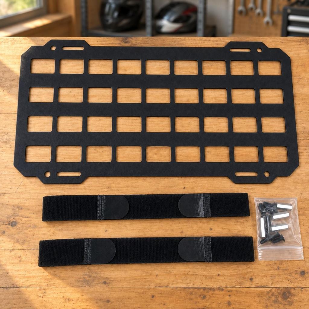 Motorcycle Accessory Low-Profile Top-Box Mounting Plate for