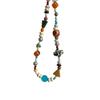 Color Dopamine Beaded Necklace Women's 2025 Summer Sweet Collarbone Chain Vintage Necklace Accessories