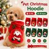 Christmas Dog Clothes Autumn and Winter Flannel Cats Dogs Hoodies Pet Clothes for Small Medium Dogs Christmas Dog Cat Costume