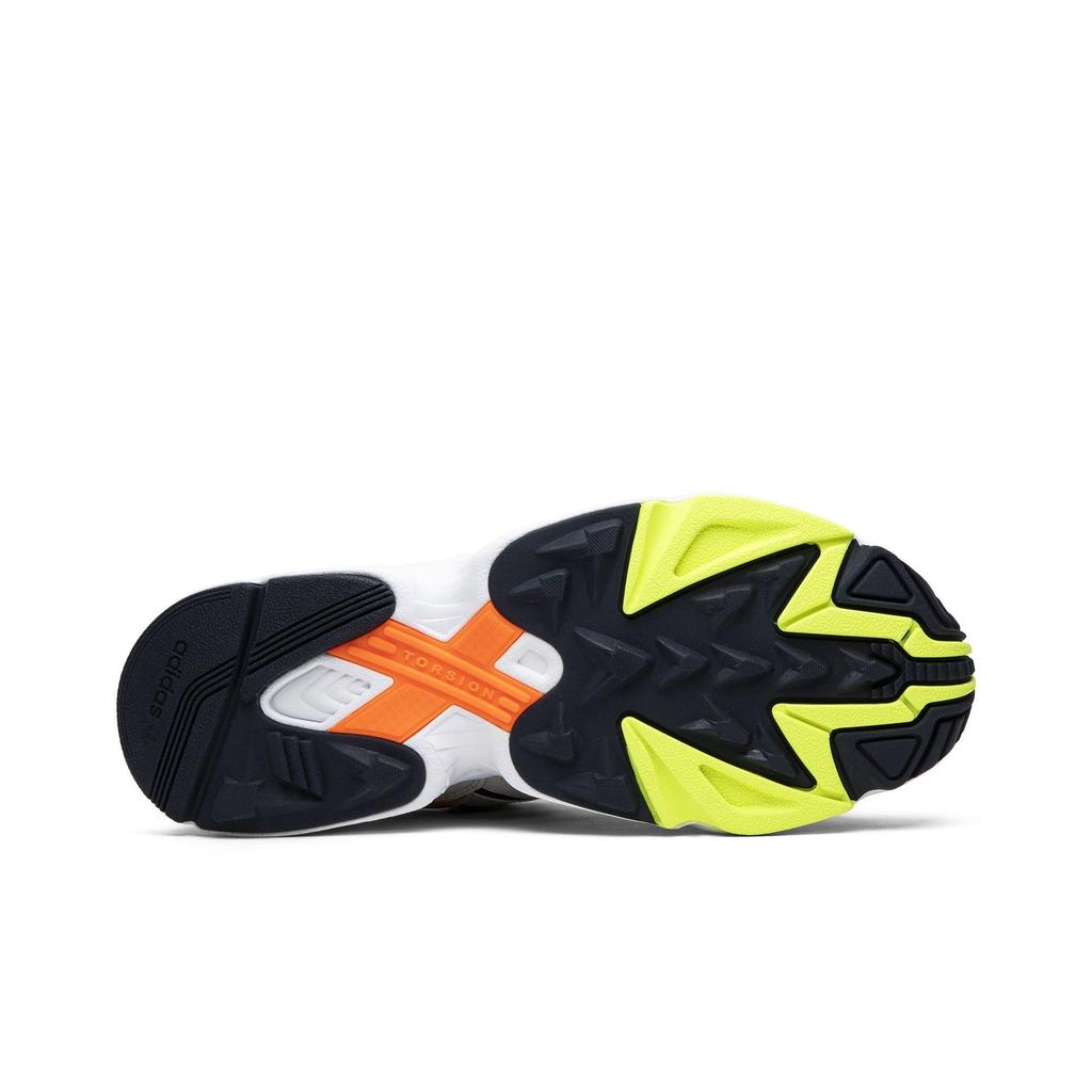 adidas Yung-96 'Raw White Navy' (Unisex) Collegiate Navy / Raw White / Solar Orange Chunky Sneakers F35017
