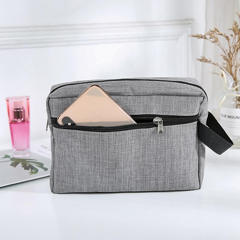 Large Capacity Travel Portable Men'S Toiletries Bag, Women'S Cosmetics Essential Bag Waterproof Beauty Toiletries Bag Handbag