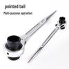 Deli Pointed Tail Ratchet Wrench