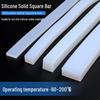 Jiangyi High-Temperature Silicone Sealing Strip, Transparent, 2mm X 100mm