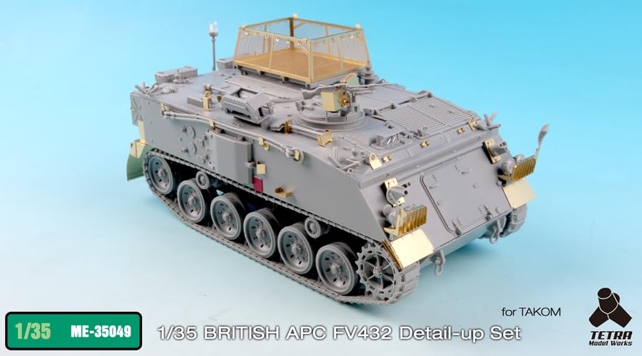 Tetra Model ME Series British FV432 Armored Personnel Carrier Plastic Model Parts ME3549 1/35 MK.2/1 (for TAK)