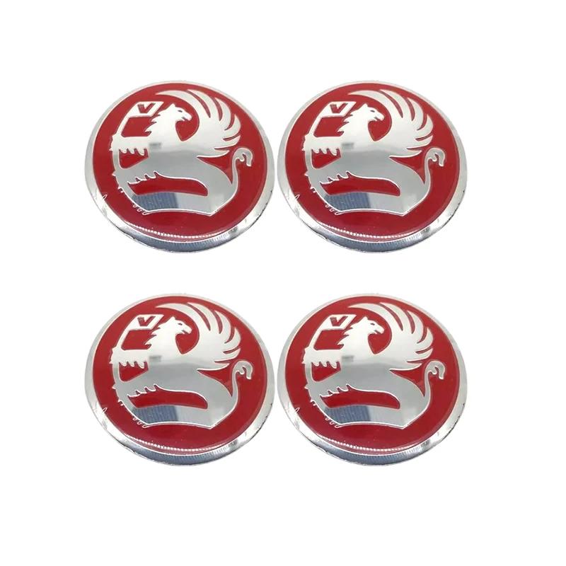 4Pcs 56mm Alloy Car Wheel Center Emblem Tire Hub Sticker for VXR Zafira Vectra Astra Corsa Insignia Mokka Meriva Antara