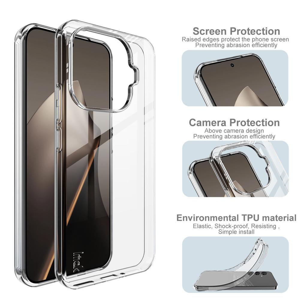 For Xiaomi MI 15T Pro 5G Phone Case IMAK Soft Slim Case UX-10 Series