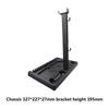 Vertical Cooling Stand Consoles Cooling Station For P5, Controller Charging Station, Headsets Rack,Game Organization
