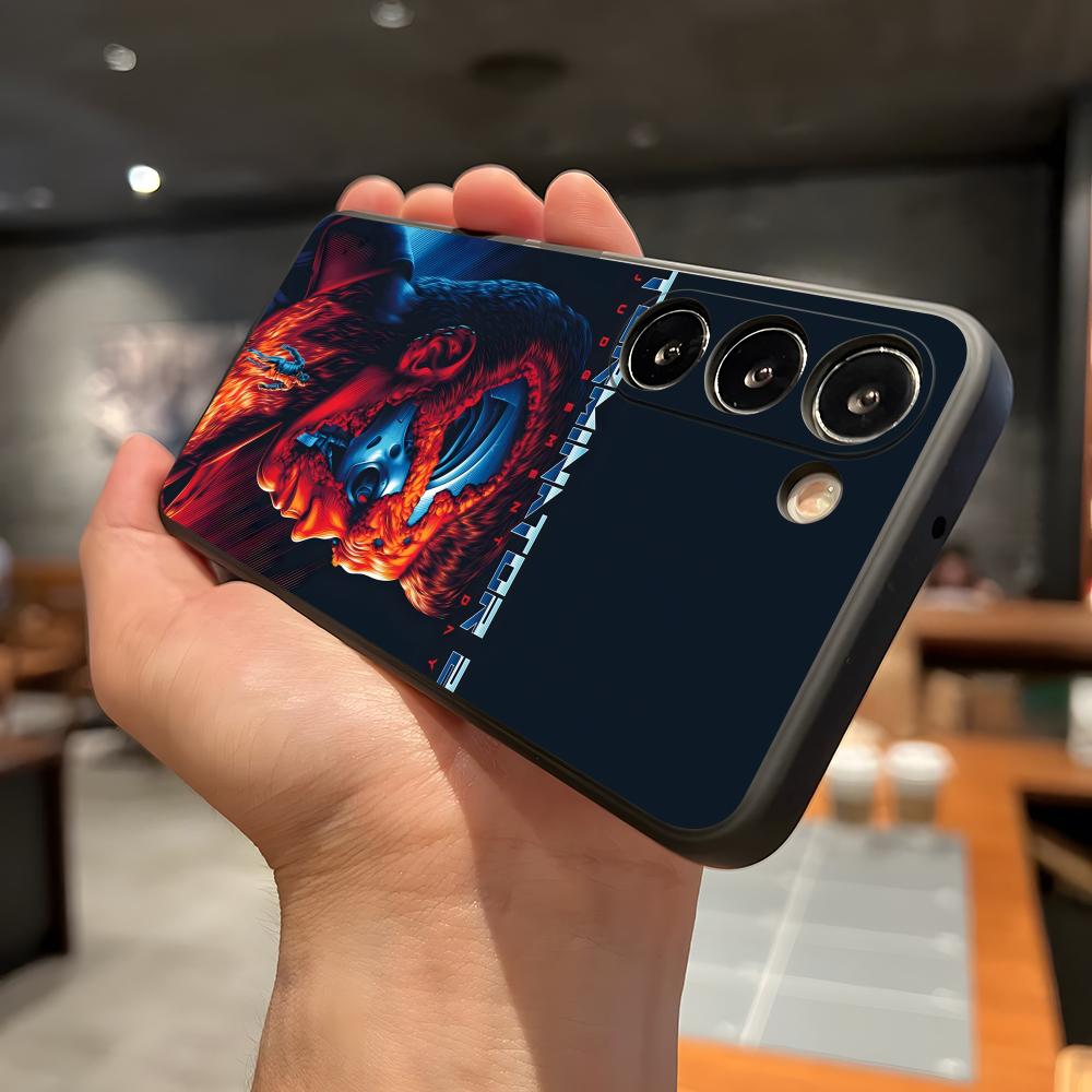 Movie The T-Terminator Phone Case For Samsung A56 A36 A26 A16 A15 A25 A35 A55 A14 A34 A24 A54 Black Soft Shell