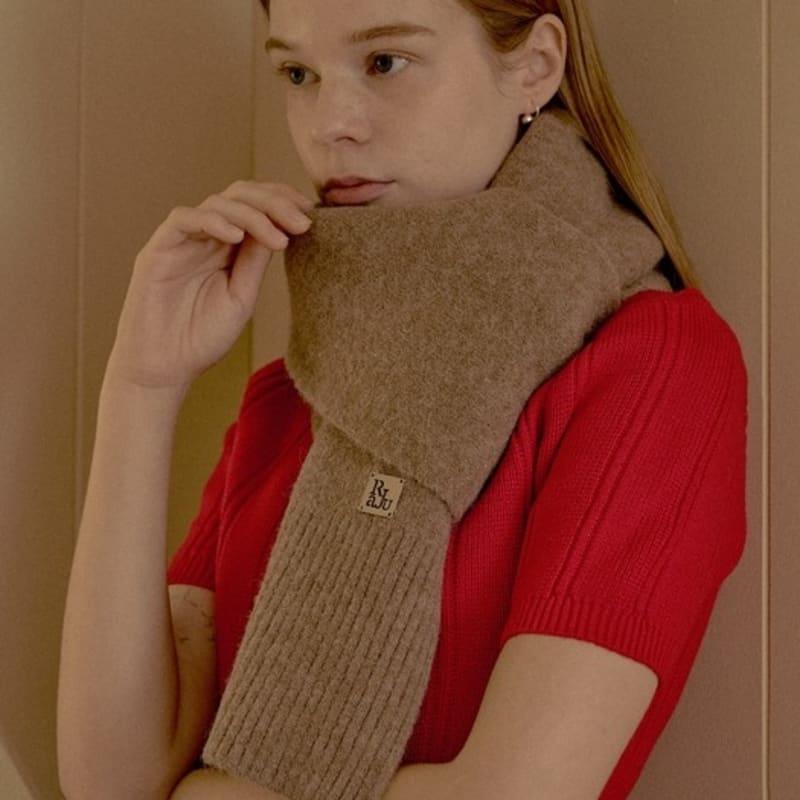 

RaJu Budle Вязаный шарф_15 цветов Ivory