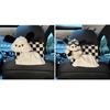 Pacha Dog Checkered Car Tissue Box