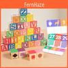 Wooden Number Puzzle Blocks For Early Learning And Cognitive Development For Toddlers