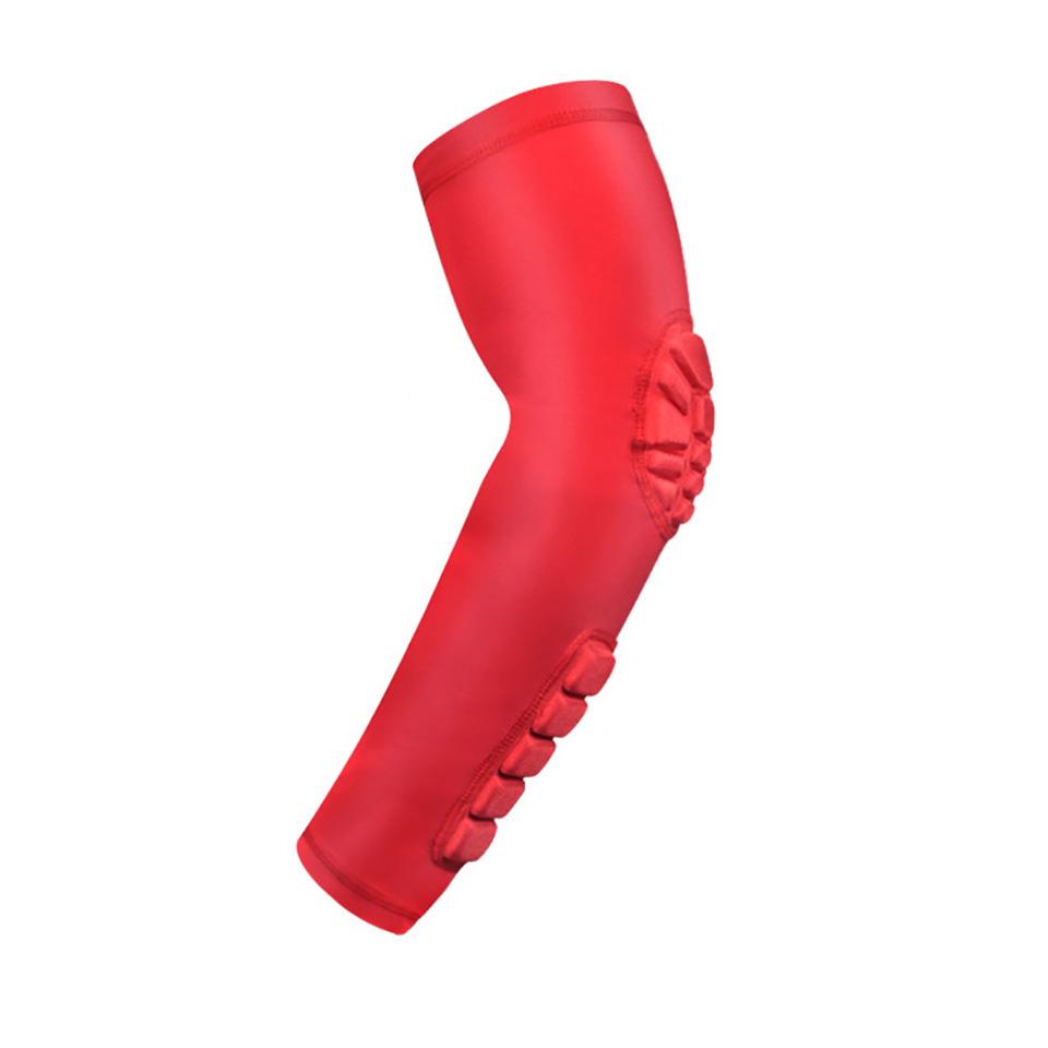 1PC Sports Elbow Protection Honeycomb Anti-collision Pressure Protection Arm Sleeve Basketball Cycling Protective Gear Safety