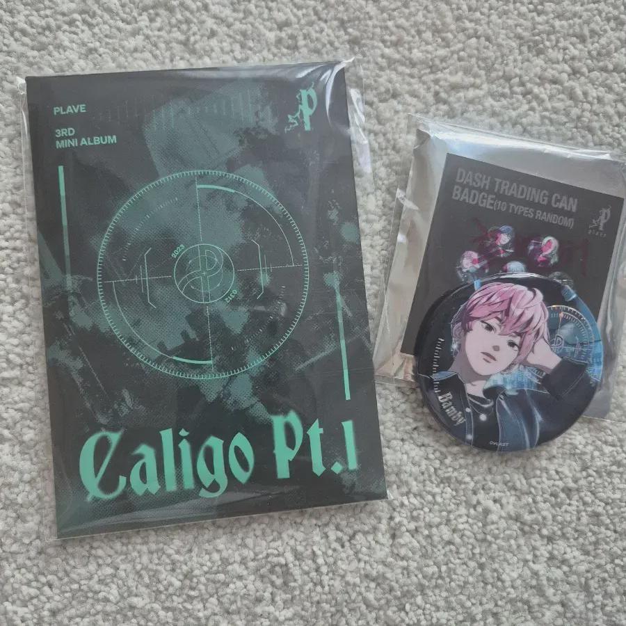 PLAVE Carrigo Pt1 Poca Album Dash Can Badge Black Bamb Cost