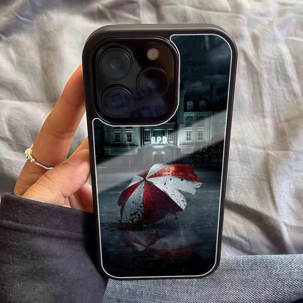 Game R-Resident-es Evil-es Phone Case For IPhone 16 Pro Max 15 14 Plus 14 13 12 11 17 PC+TPU Cases Back Cover