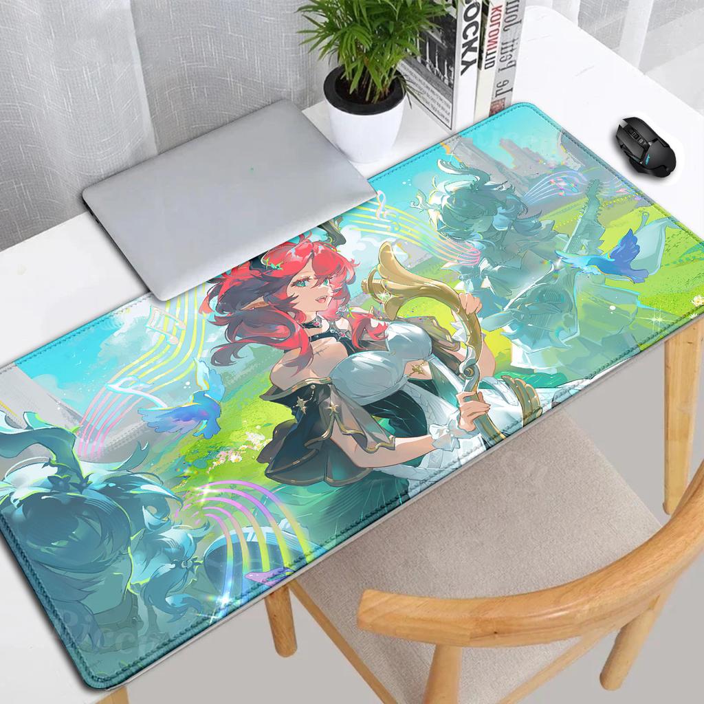 PC Wuthering Waves CIACCONA Mouse Pad PC Parts XXL E-Sports Rug Keyboard Mouse stitch Mouse pad Desk Mats Gaming Accessories