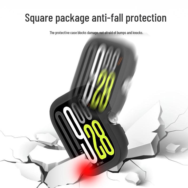 Custodia Protettiva per Redmi Watch 6: Cover Guscio Rigido Vuoto Semiavvolgente per Nuovo Modello