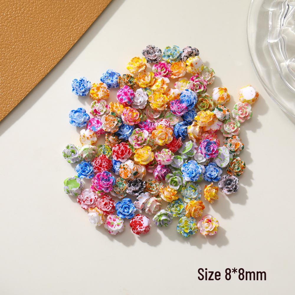 

Градиентные стразы для нейл-арта в виде цветка камелии - Модные носибельные аксессуары