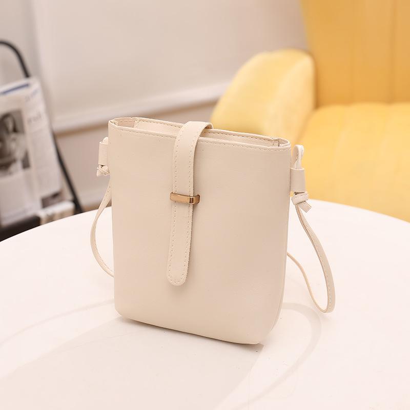 New fashionable one-shoulder crossbody bucket bag, drawstring underarm women's bag, one piece.