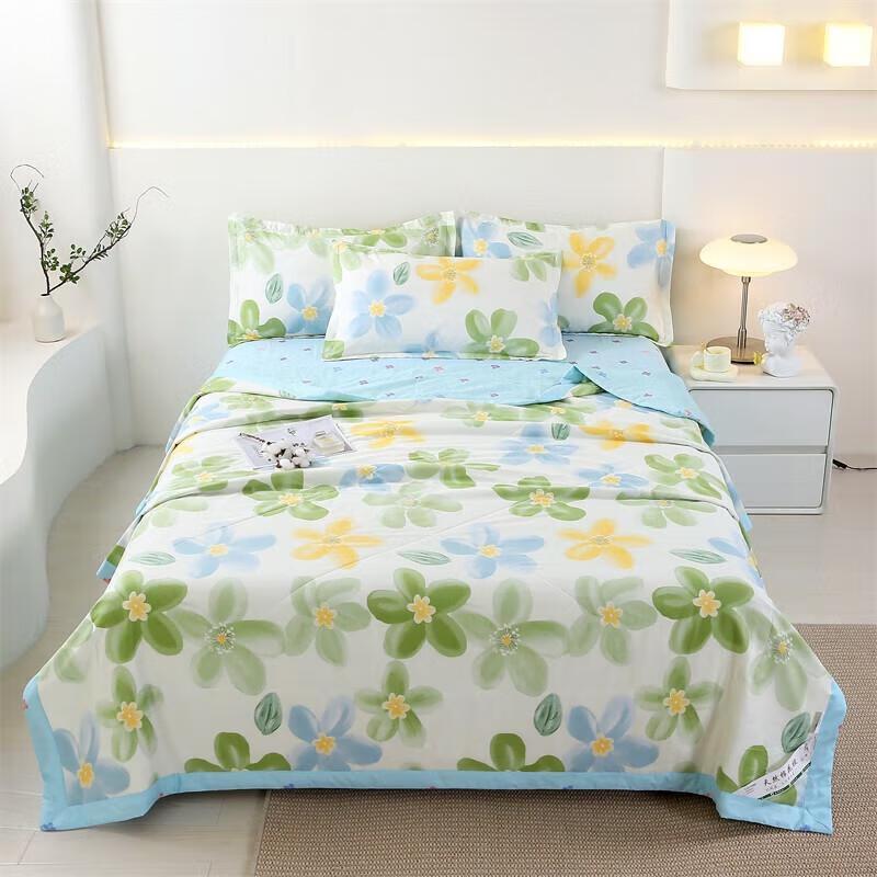 

Cotton Gauze Printed Summer Quilt