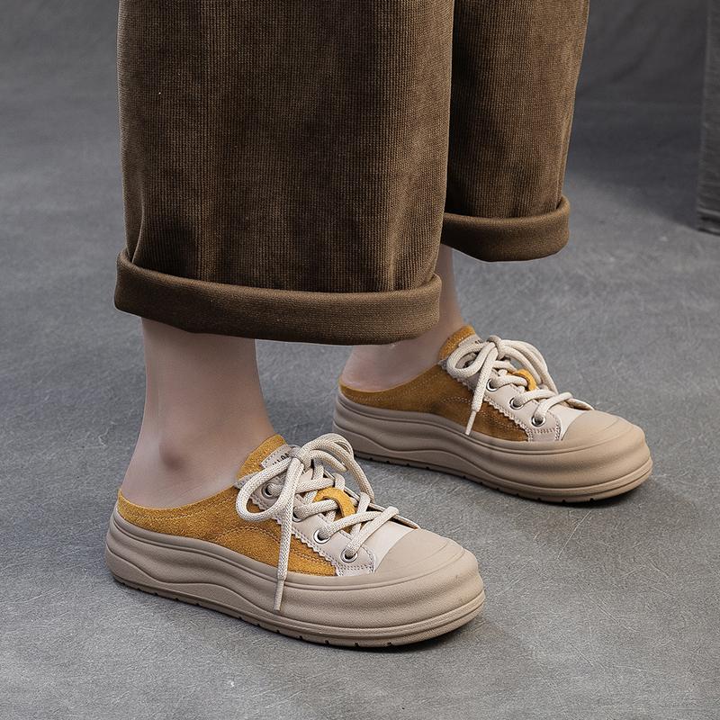 Comfortable Slip-On Platform Sneakers for Women Adjustable and Breathable Casual Shoes for Summer