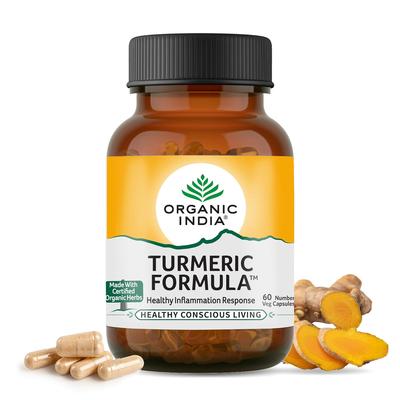 Turmeric Formula 60 Veg Capsules for Immunity, Inflammation Support, Metabolism, Skin & Joint Wellness