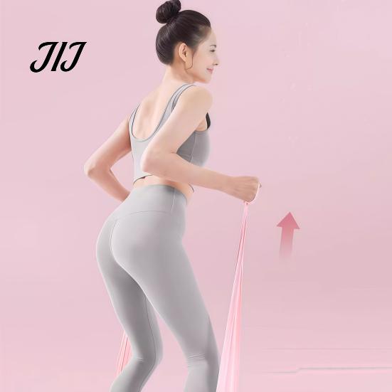 Yoga Resistance Bands Natural Latex Band, Stretch Strap for Fitness, Body Band Stretching Elastic Workout Equipment Home Gym Physical Therapy