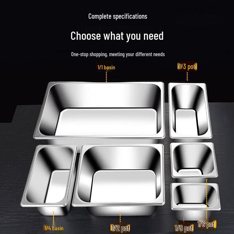 Stainless Steel Rectangular GN Pan Lid