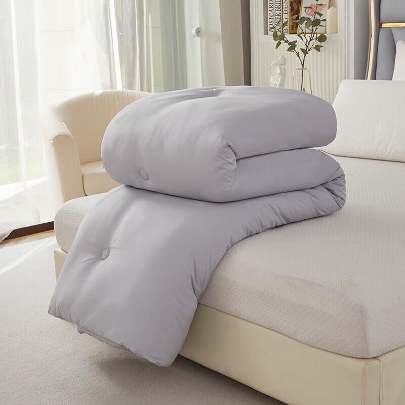 Hengyuanxiang Light Grey Soft Touch Double Duvet