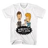MTV Classic Cartoon Beavis And Butthead Mike Judge Men's T Shirt