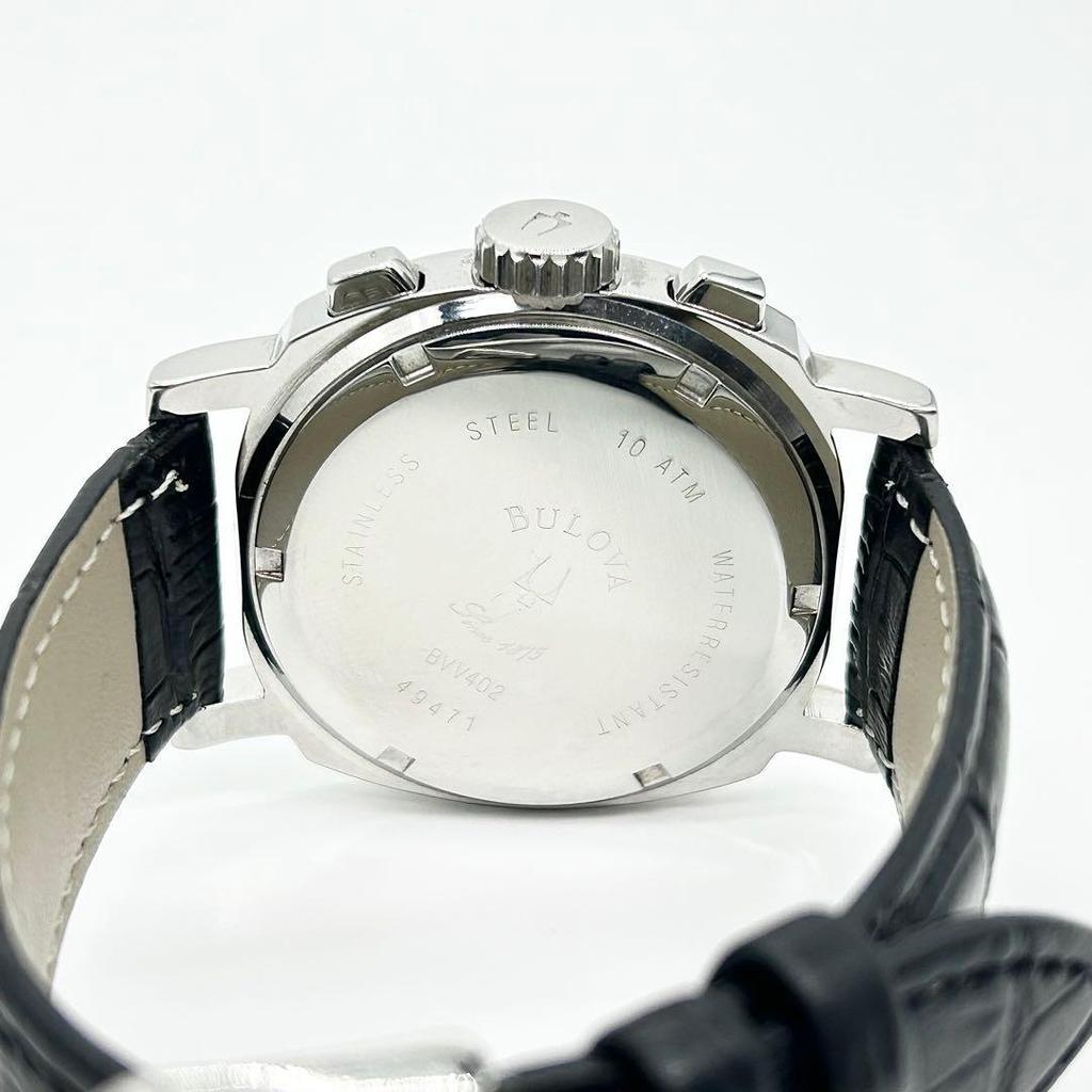 Used BULOVA Chronograph BVV402 Quartz Watch