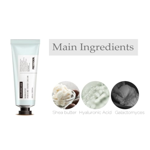 PRETTYSKIN Romantic Perfume Hand Cream 100ml | Lightweight and Smooth, Non-sticky, Absorbs Quickly, Has a Gentle Fragrance, Combats Dryness, and Provi
