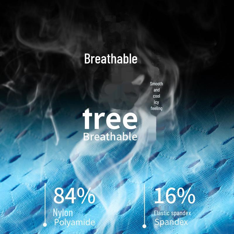 Men's Sexy Hip-lifting Ice Silk Mesh Thong Underwear