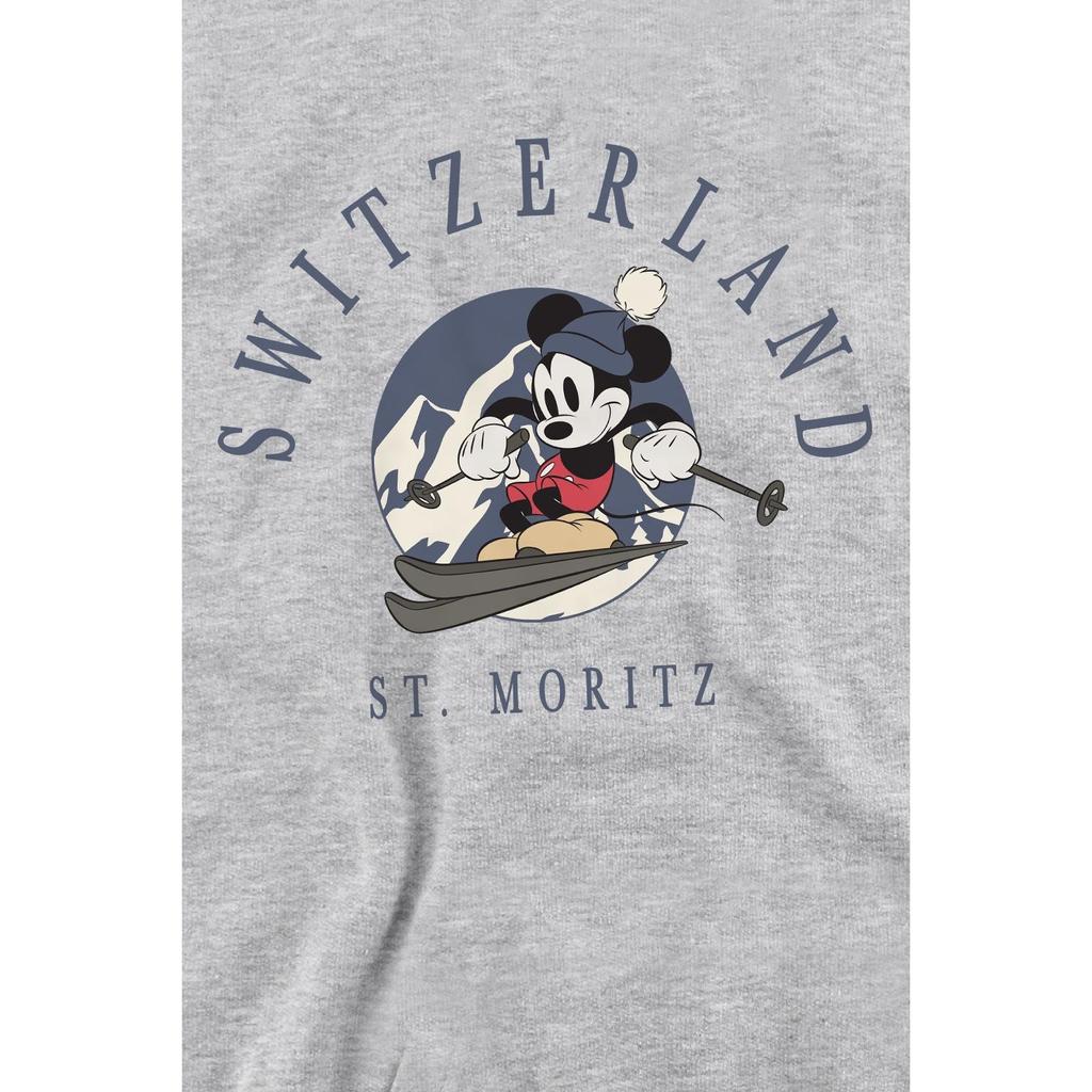 Disney Unisex Adult Switzerland Mickey Mouse Sweatshirt