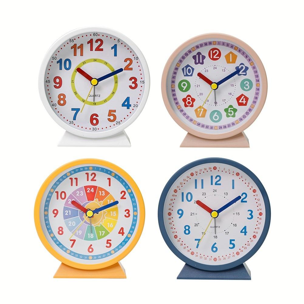 4.5inAlarm Clock for Children Learning Clock Colorful Analogue Children's Clock