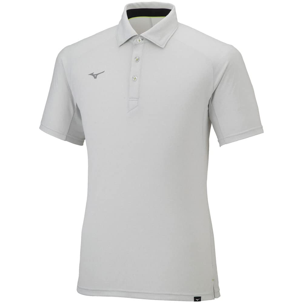 

Mizuno Heather White Polo Size Training Wear Men s Shirt, S, 32MA2083, Moisture-Wicking, Quick-Drying