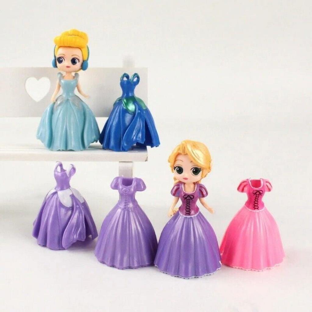Dress Up Princess Toy With Changeable Clothes Doll Princess Doll Children Little Girl Birthday Gift