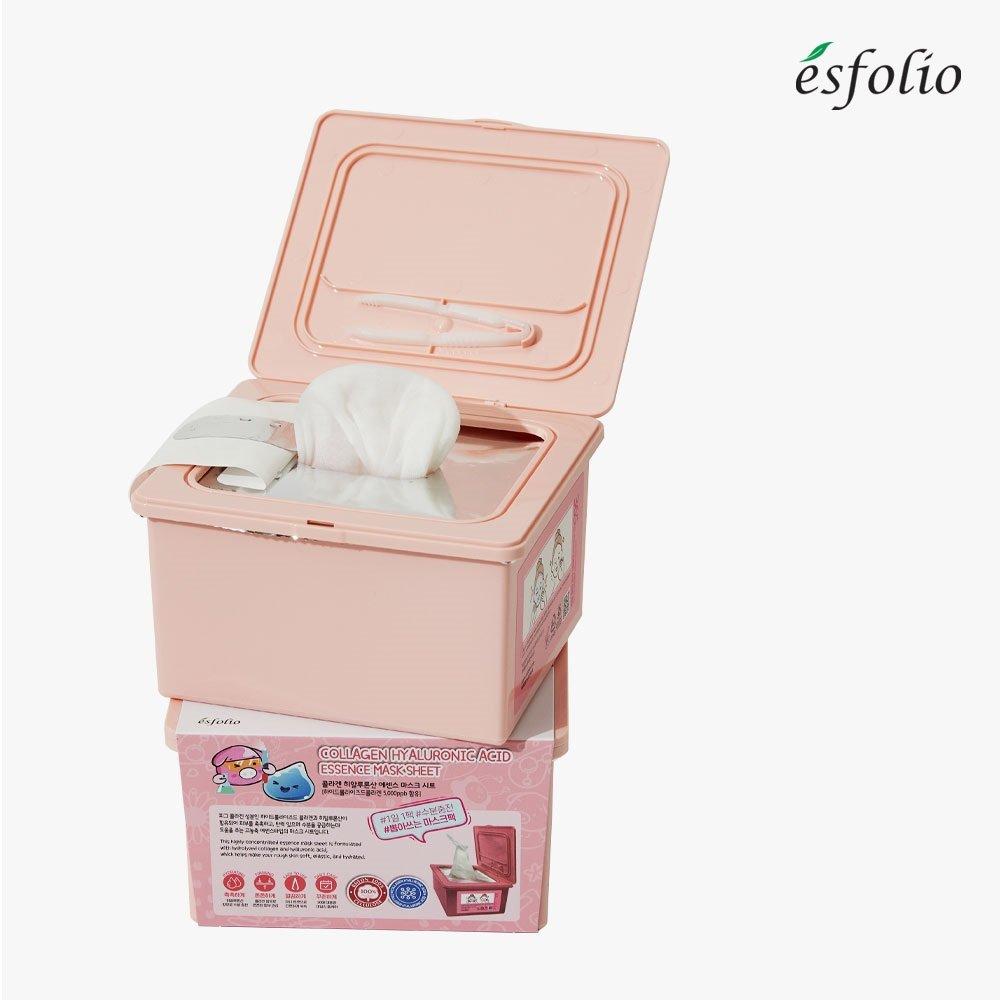 

ESFOFIO Collagen Essence Removable Mask Pack 400 мл 30 листов