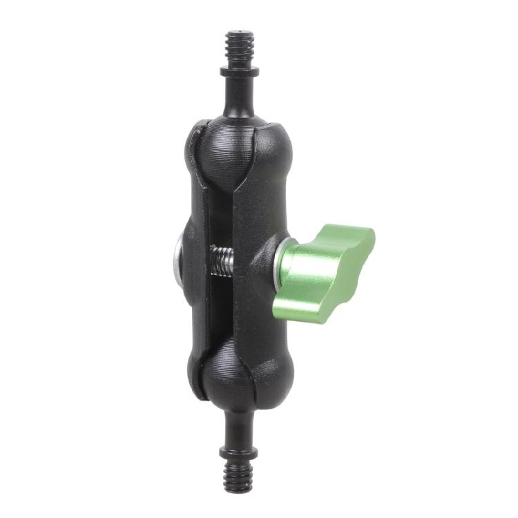 Standard 1/4 Inch Male To Male Adapter Mount Tripods Compatible Threaded Connector Lightweight Aluminum Alloy Iron