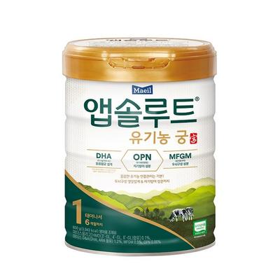 Absolut Organic Goong Powdered Milk Stage 1 0~6 Months, 800g, 1 Unit