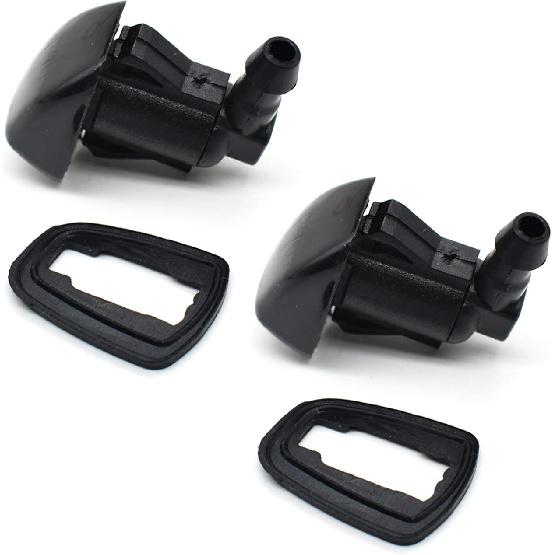 Toyota Windshield Washer Nozzles Kit - Replaces OEM #85381-AE020, Fits 04-10 Sienna, 05-12 Corolla, 04-08 Solara, 00-05 Tundra